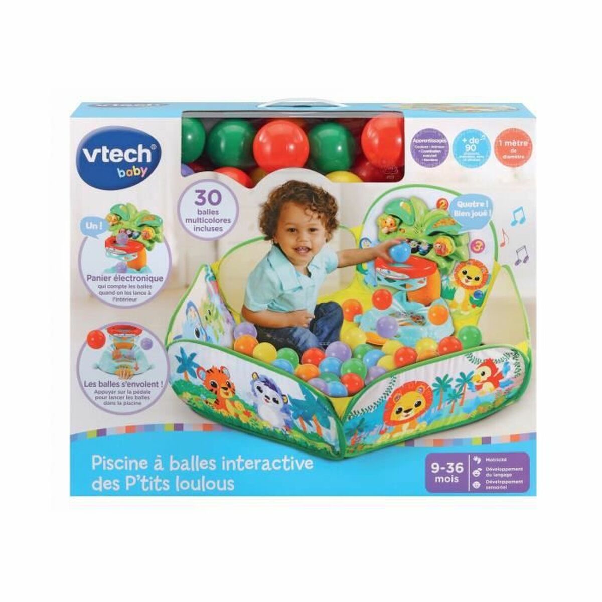 Pallomeri Vtech Baby P'tits Loulous Interactive Ball Pool (FR)